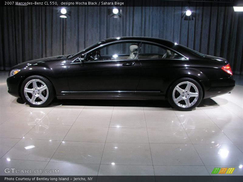 designo Mocha Black / Sahara Biege 2007 Mercedes-Benz CL 550