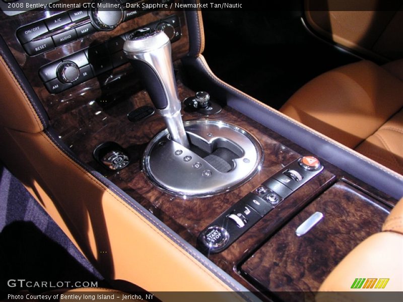 Dark Sapphire / Newmarket Tan/Nautic 2008 Bentley Continental GTC Mulliner