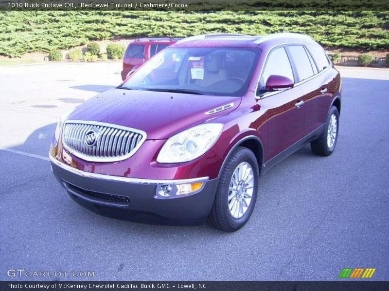 Red Jewel Tintcoat / Cashmere/Cocoa 2010 Buick Enclave CXL
