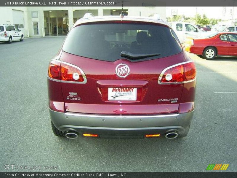 Red Jewel Tintcoat / Cashmere/Cocoa 2010 Buick Enclave CXL