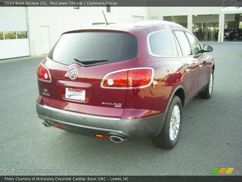 Red Jewel Tintcoat / Cashmere/Cocoa 2010 Buick Enclave CXL