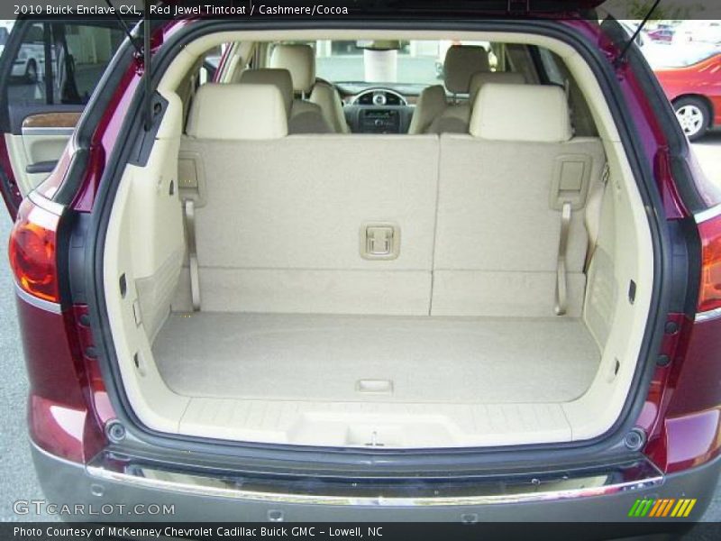Red Jewel Tintcoat / Cashmere/Cocoa 2010 Buick Enclave CXL