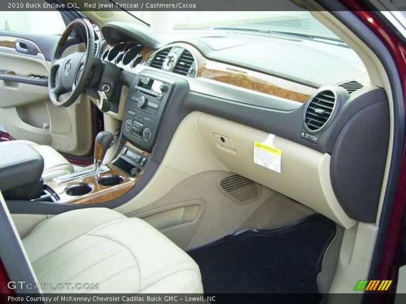 Red Jewel Tintcoat / Cashmere/Cocoa 2010 Buick Enclave CXL