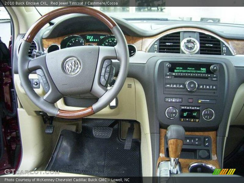 Red Jewel Tintcoat / Cashmere/Cocoa 2010 Buick Enclave CXL