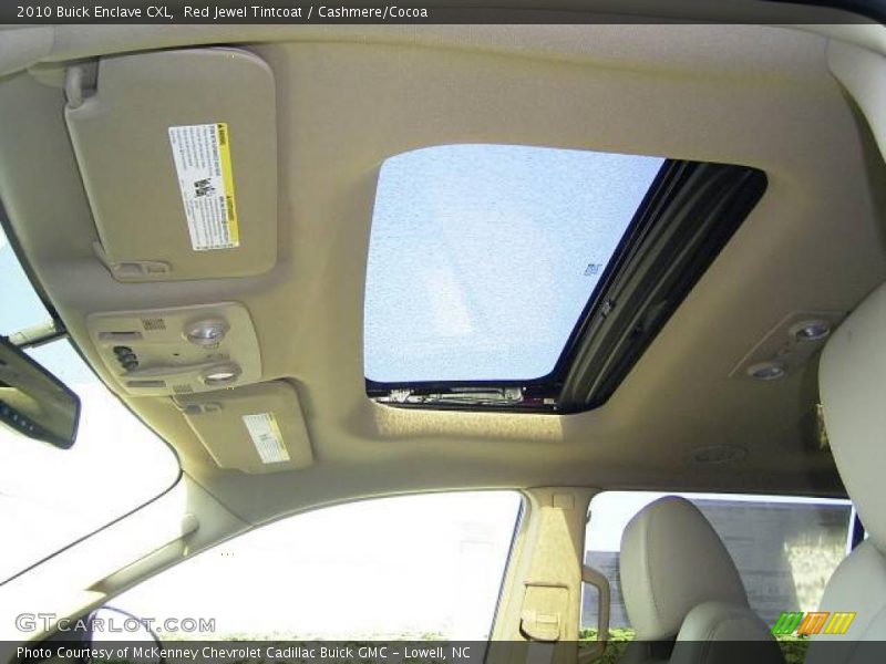 Red Jewel Tintcoat / Cashmere/Cocoa 2010 Buick Enclave CXL