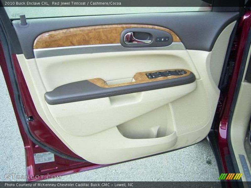 Red Jewel Tintcoat / Cashmere/Cocoa 2010 Buick Enclave CXL