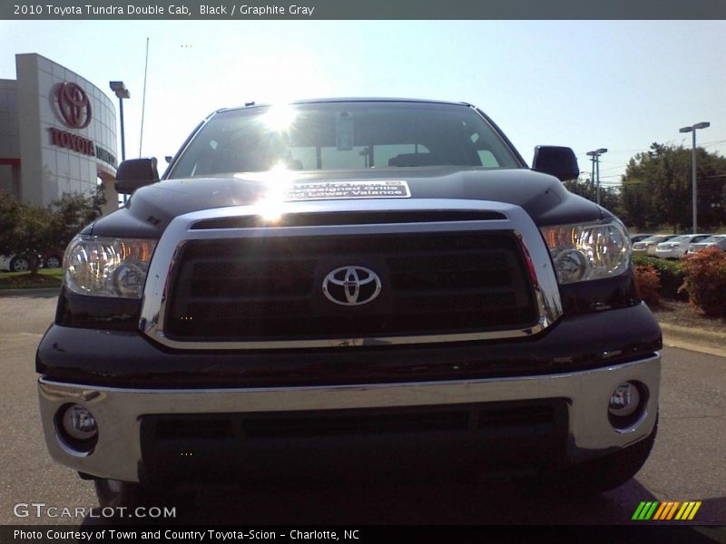 Black / Graphite Gray 2010 Toyota Tundra Double Cab