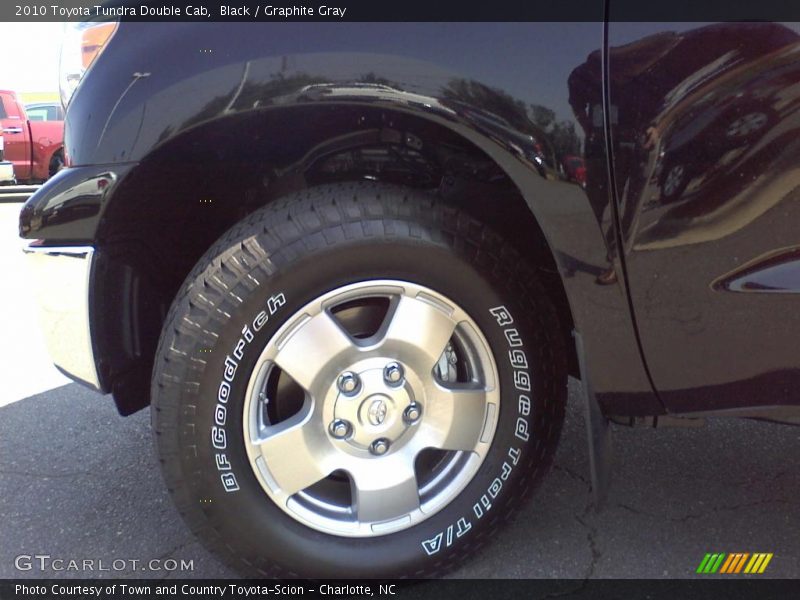 Black / Graphite Gray 2010 Toyota Tundra Double Cab