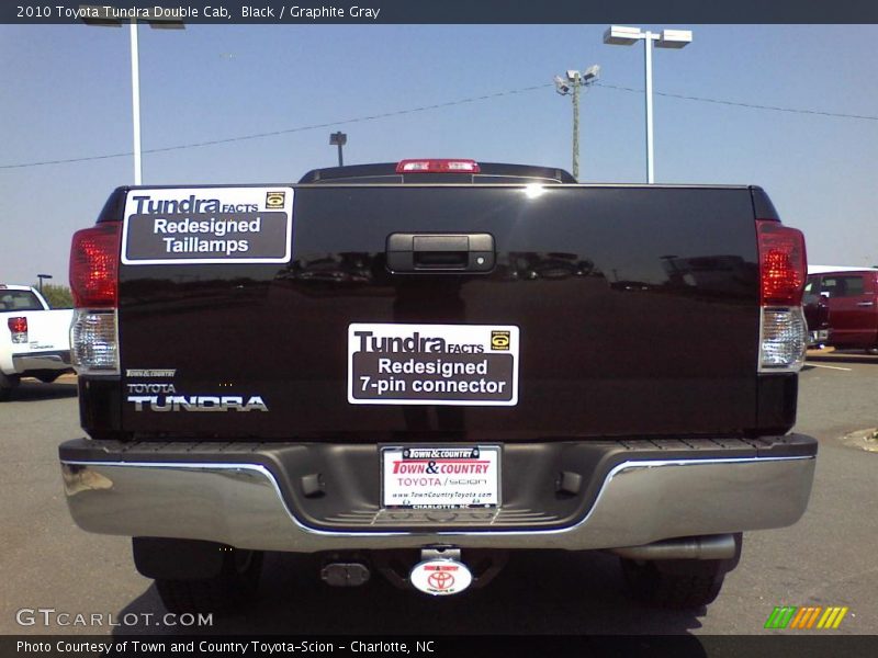 Black / Graphite Gray 2010 Toyota Tundra Double Cab