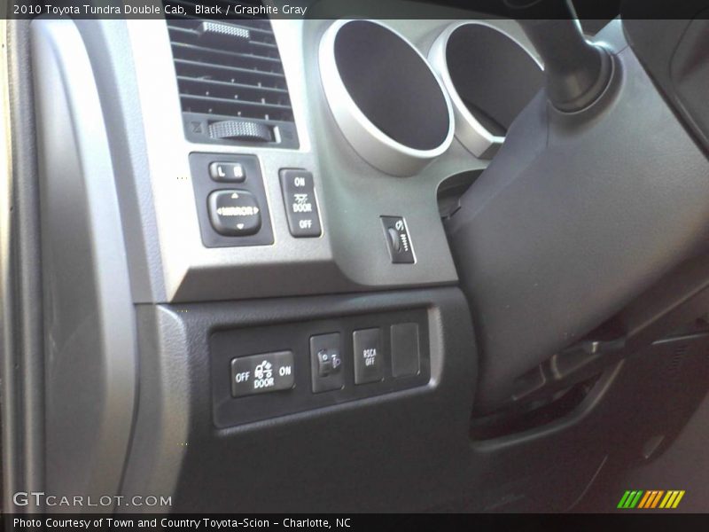 Black / Graphite Gray 2010 Toyota Tundra Double Cab