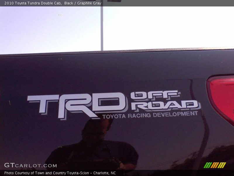 Black / Graphite Gray 2010 Toyota Tundra Double Cab