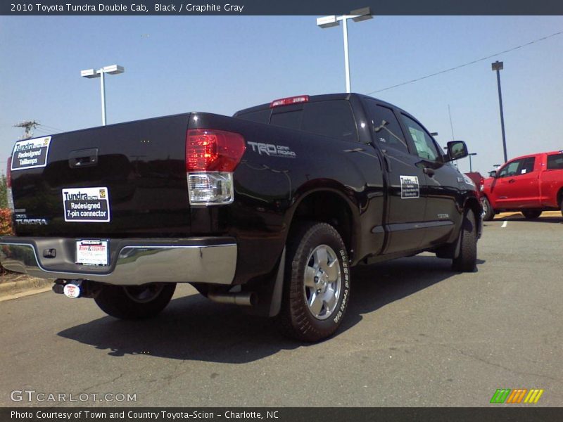 Black / Graphite Gray 2010 Toyota Tundra Double Cab