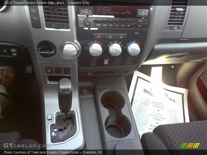 Black / Graphite Gray 2010 Toyota Tundra Double Cab