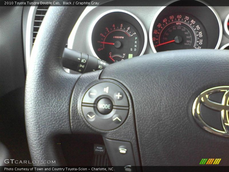 Black / Graphite Gray 2010 Toyota Tundra Double Cab