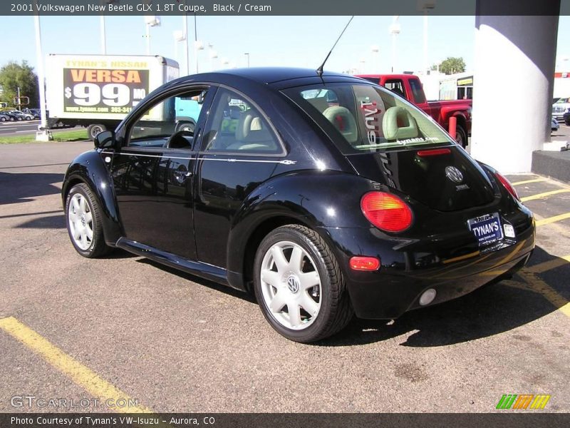 Black / Cream 2001 Volkswagen New Beetle GLX 1.8T Coupe
