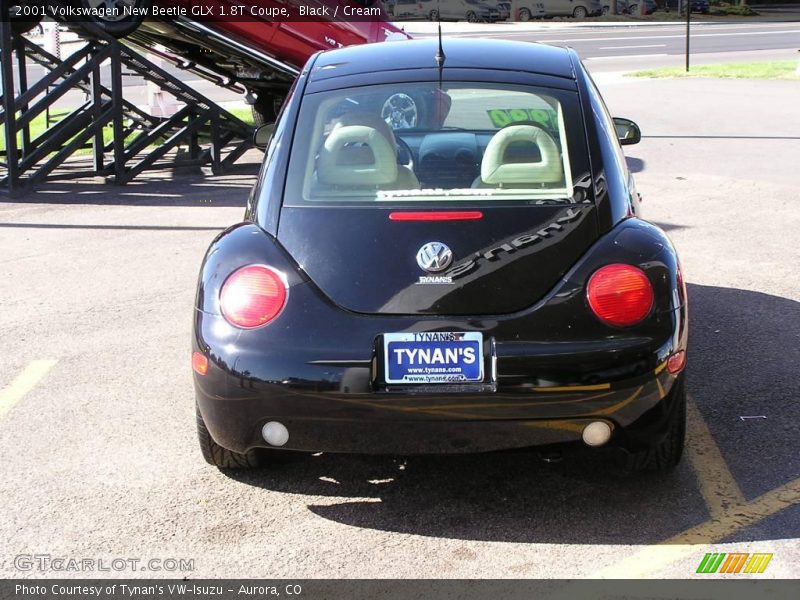 Black / Cream 2001 Volkswagen New Beetle GLX 1.8T Coupe