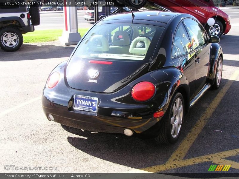 Black / Cream 2001 Volkswagen New Beetle GLX 1.8T Coupe