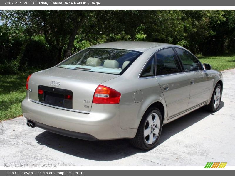 Canvas Beige Metallic / Beige 2002 Audi A6 3.0 Sedan