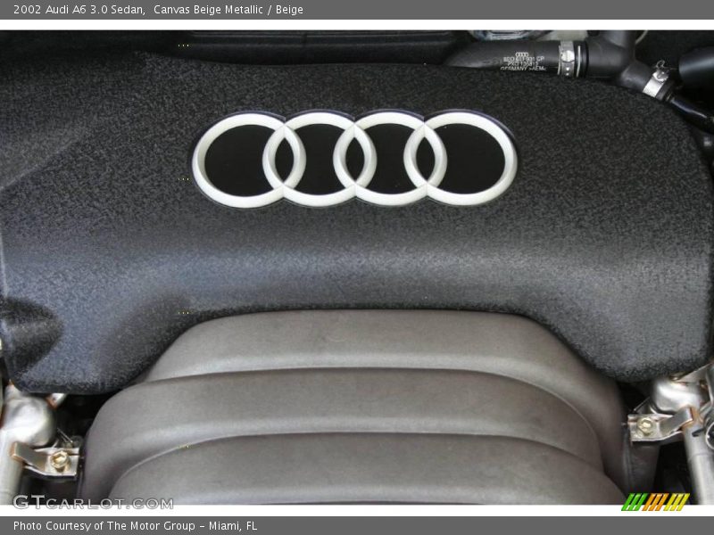 Canvas Beige Metallic / Beige 2002 Audi A6 3.0 Sedan