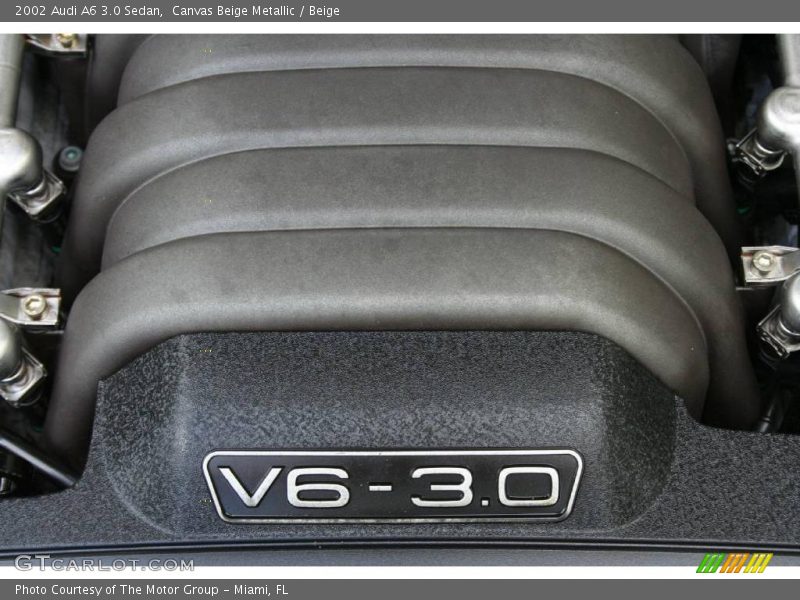 Canvas Beige Metallic / Beige 2002 Audi A6 3.0 Sedan