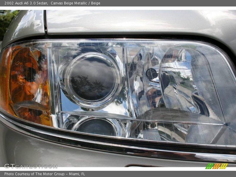 Canvas Beige Metallic / Beige 2002 Audi A6 3.0 Sedan