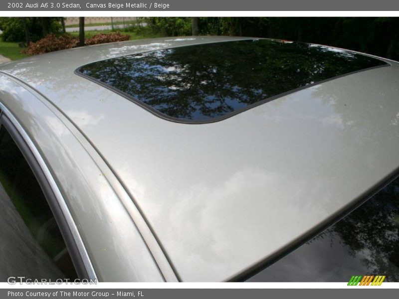 Canvas Beige Metallic / Beige 2002 Audi A6 3.0 Sedan