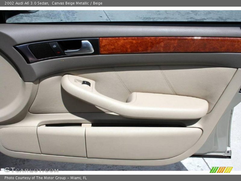 Canvas Beige Metallic / Beige 2002 Audi A6 3.0 Sedan