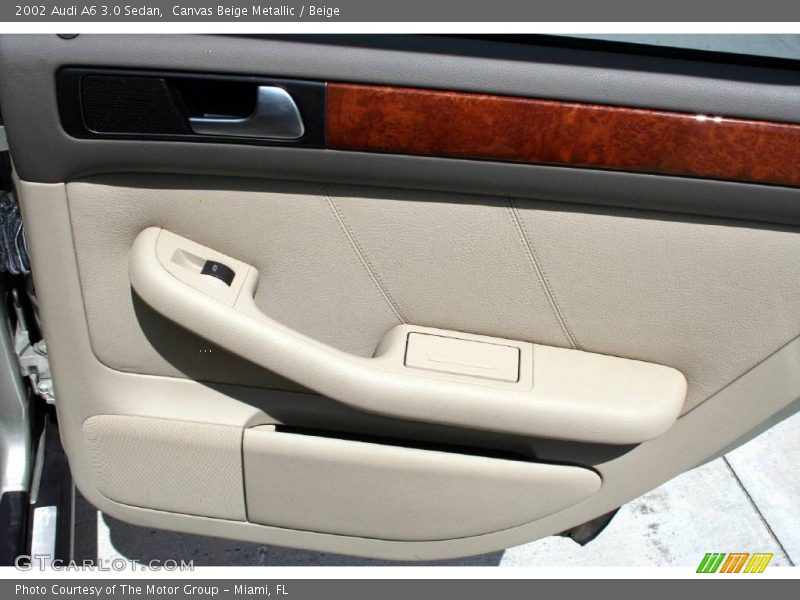 Canvas Beige Metallic / Beige 2002 Audi A6 3.0 Sedan