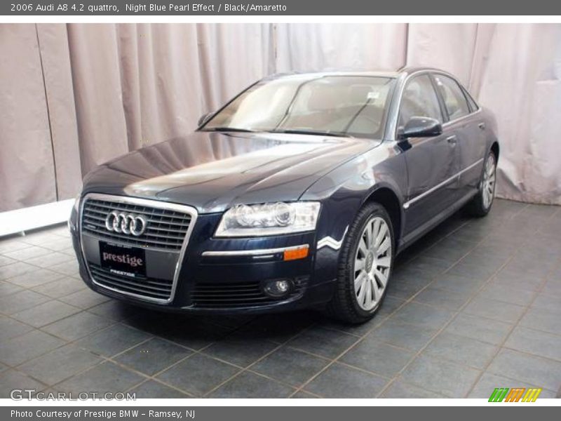 Night Blue Pearl Effect / Black/Amaretto 2006 Audi A8 4.2 quattro