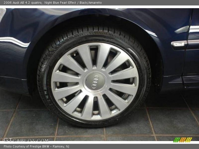 Night Blue Pearl Effect / Black/Amaretto 2006 Audi A8 4.2 quattro