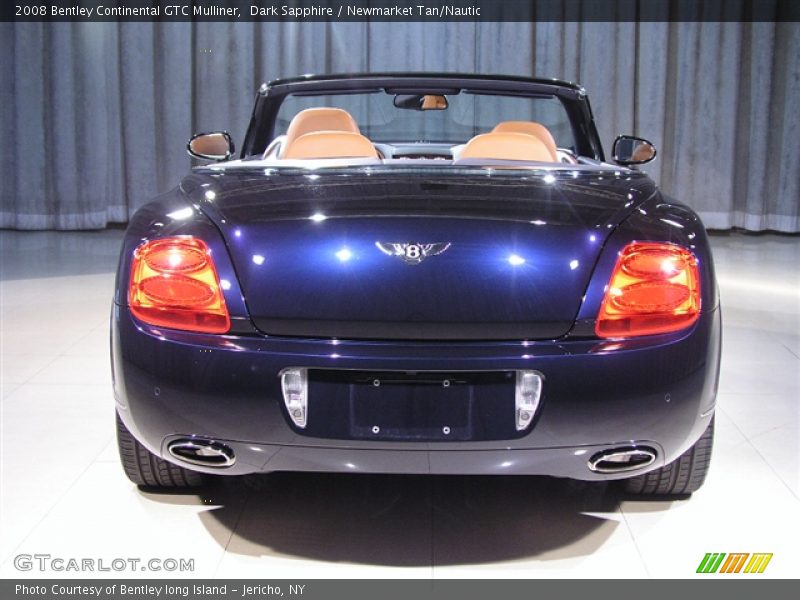 Dark Sapphire / Newmarket Tan/Nautic 2008 Bentley Continental GTC Mulliner