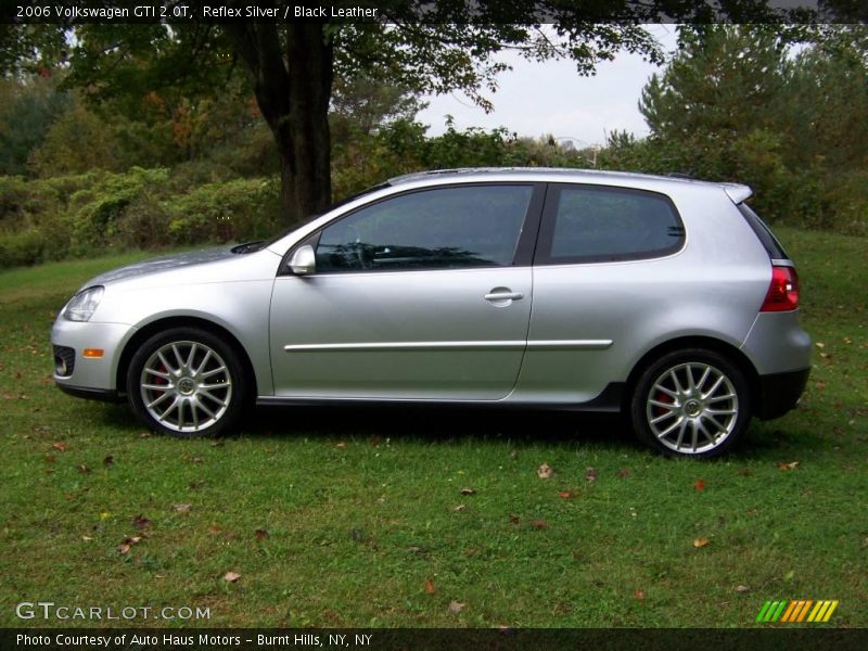 Reflex Silver / Black Leather 2006 Volkswagen GTI 2.0T