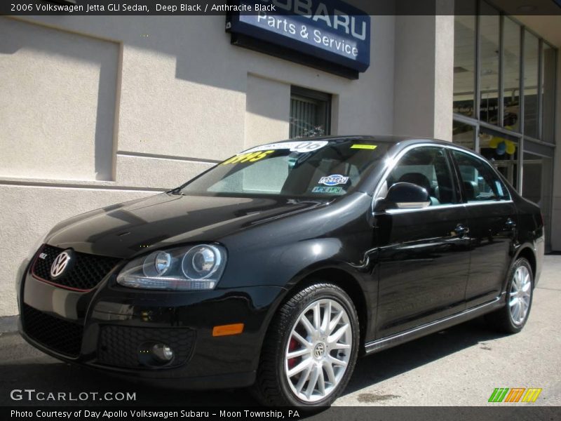 Deep Black / Anthracite Black 2006 Volkswagen Jetta GLI Sedan