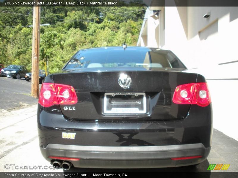 Deep Black / Anthracite Black 2006 Volkswagen Jetta GLI Sedan