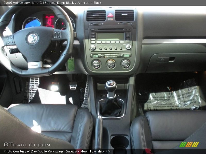 Deep Black / Anthracite Black 2006 Volkswagen Jetta GLI Sedan