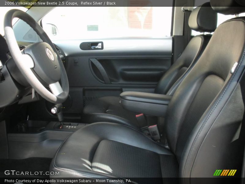 Reflex Silver / Black 2006 Volkswagen New Beetle 2.5 Coupe