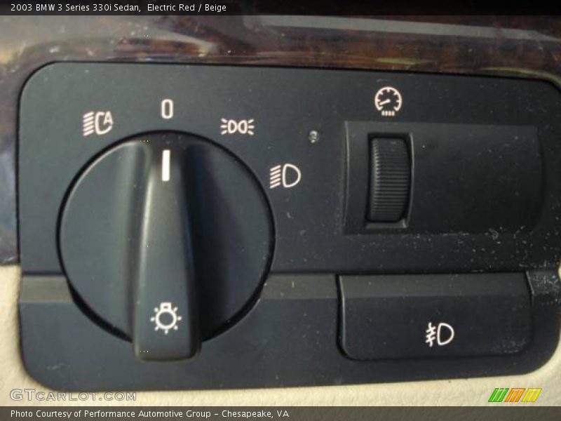 Electric Red / Beige 2003 BMW 3 Series 330i Sedan