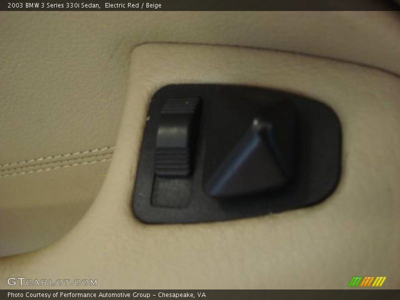 Electric Red / Beige 2003 BMW 3 Series 330i Sedan
