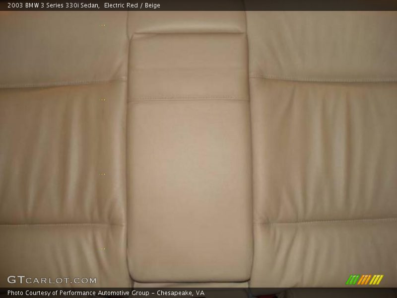 Electric Red / Beige 2003 BMW 3 Series 330i Sedan