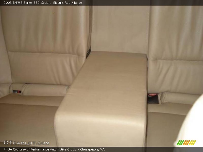 Electric Red / Beige 2003 BMW 3 Series 330i Sedan