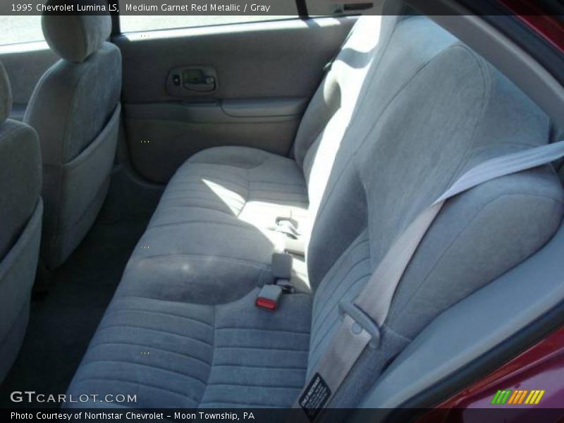 Medium Garnet Red Metallic / Gray 1995 Chevrolet Lumina LS