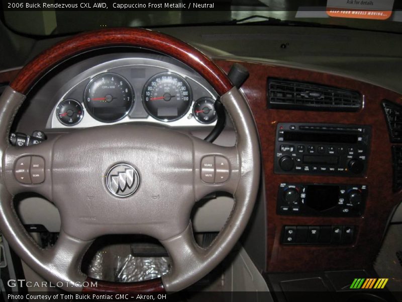 Cappuccino Frost Metallic / Neutral 2006 Buick Rendezvous CXL AWD