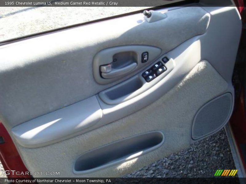 Medium Garnet Red Metallic / Gray 1995 Chevrolet Lumina LS