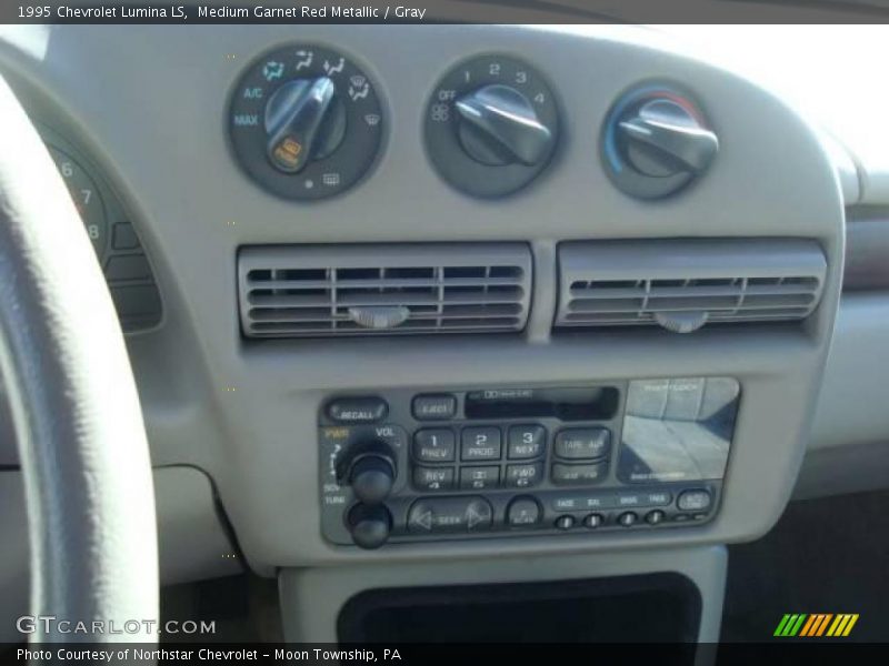 Medium Garnet Red Metallic / Gray 1995 Chevrolet Lumina LS