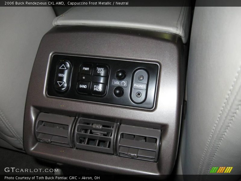 Cappuccino Frost Metallic / Neutral 2006 Buick Rendezvous CXL AWD