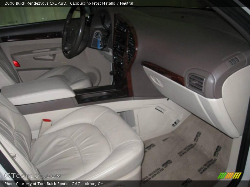 Cappuccino Frost Metallic / Neutral 2006 Buick Rendezvous CXL AWD