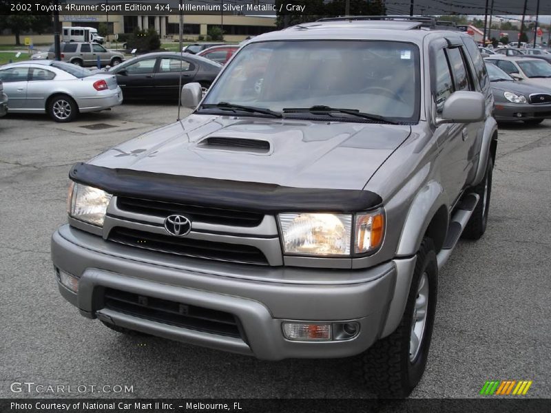 Millennium Silver Metallic / Gray 2002 Toyota 4Runner Sport Edition 4x4
