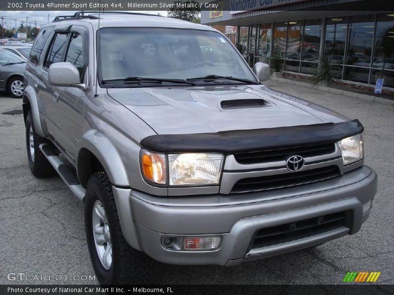 Millennium Silver Metallic / Gray 2002 Toyota 4Runner Sport Edition 4x4