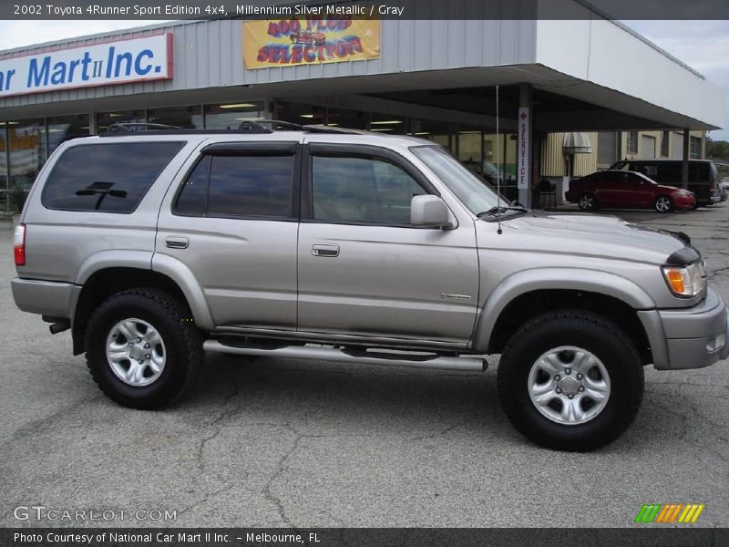 Millennium Silver Metallic / Gray 2002 Toyota 4Runner Sport Edition 4x4