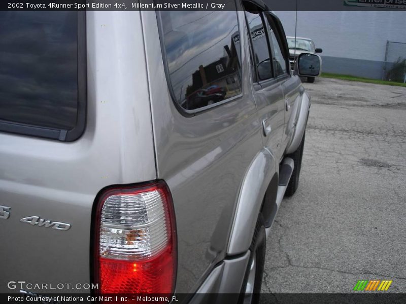 Millennium Silver Metallic / Gray 2002 Toyota 4Runner Sport Edition 4x4